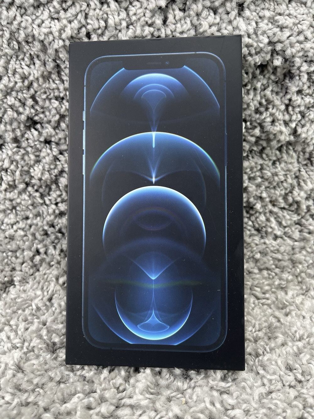 Apple iPhone 12 Pro Max Pacific Blue EMPTY BOX ONLY
